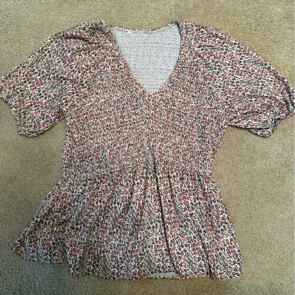 Floral Print Blouse